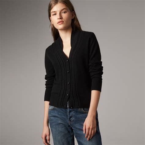 knitwear burberry|burberry cardigans women's sale.